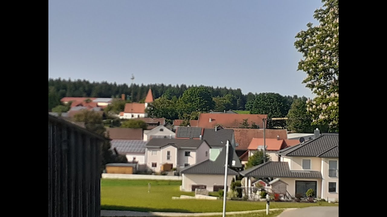 MICHAEL WITTMANN`S HOME VILLAGE and  ROAD TO SCHOOL OVER THE MOUNTAIN IN THE FOREST IN BAVARIA