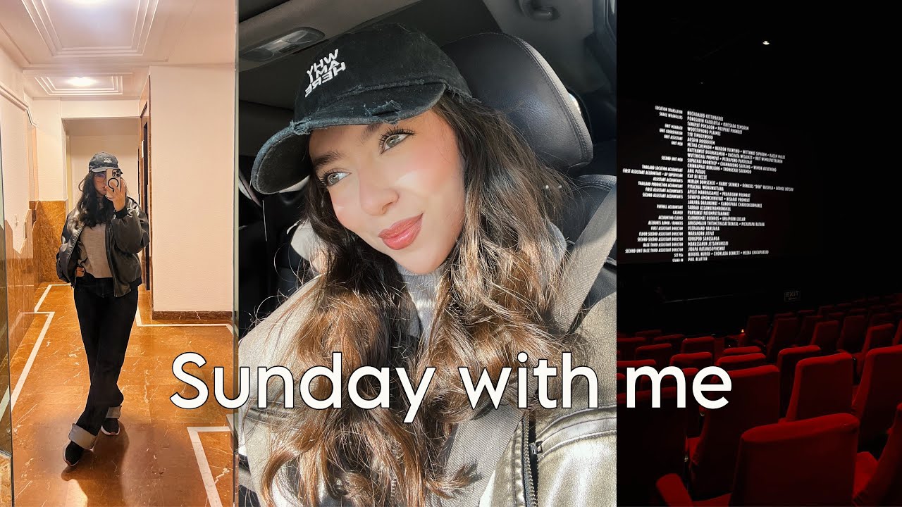 VLOG🤍 Sunday with me : grwm, go to the movies &hellip; 