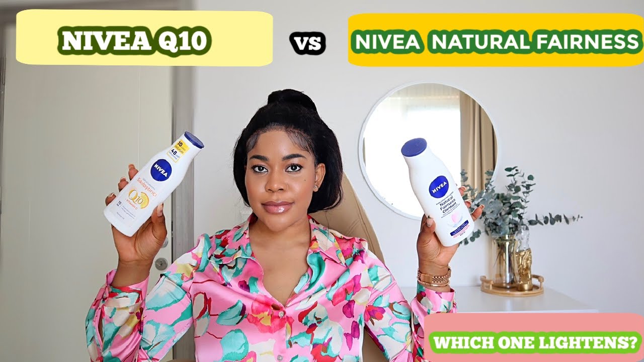 NIVEA Q10 WITH VITC vs NIVEA NATURAL FAIRNESS CLARIFIANT LOTION. Which one works best?