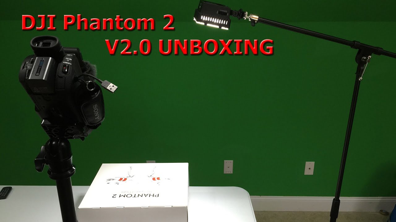 DJI Phantom 2 V2.0 Unboxing in 4K UltraHD