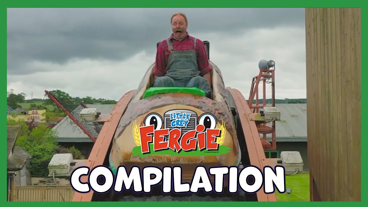 Little Grey Fergie & the Fair 🎢 | Fergie Saves Peggie Piglet 🐖 | Little Grey Fergie