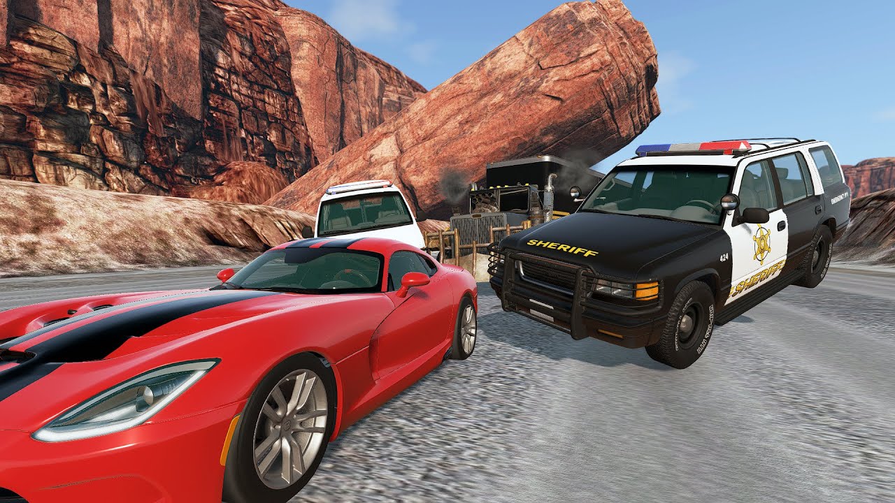 Just Crashes #33 (Ram Plow Madness) - BeamNG Drive