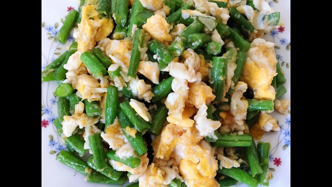 How to Make Quick & Easy Green Beans Stir-Fry with Eggs Recipe