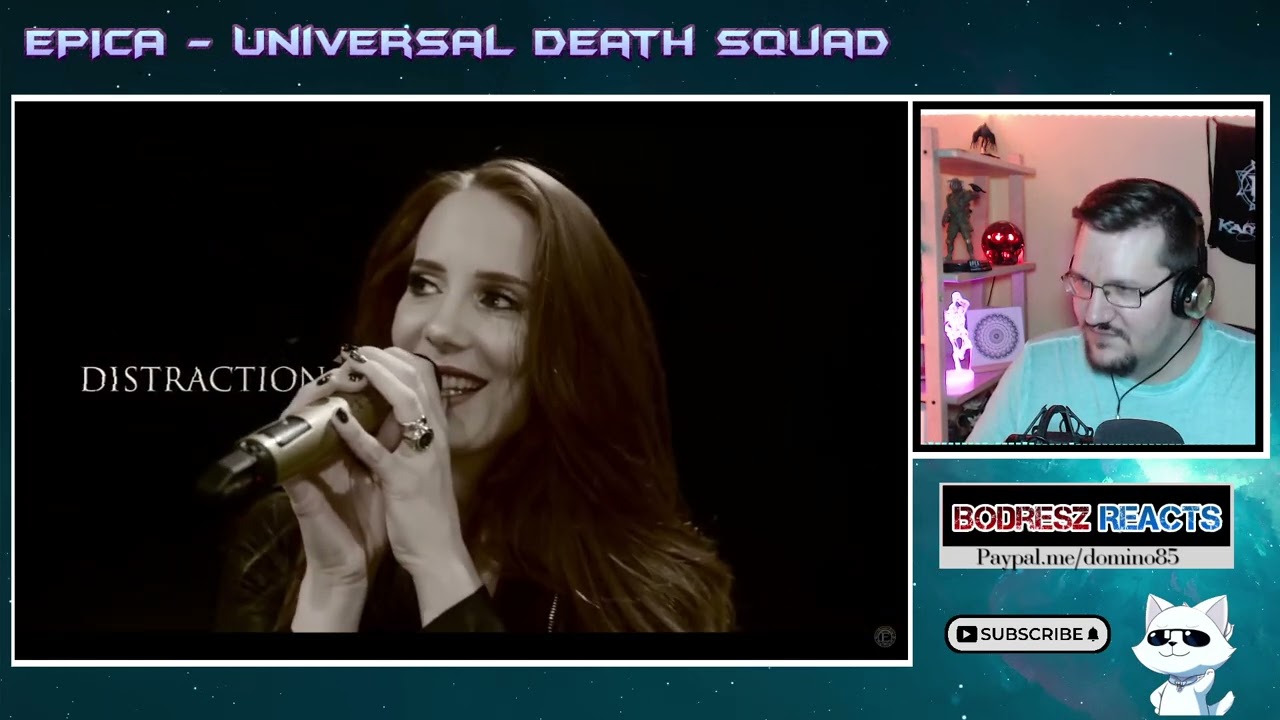 * A warning for Humanity! *  EPICA - Universal Death Squad (OFFICIAL LYRIC VIDEO)