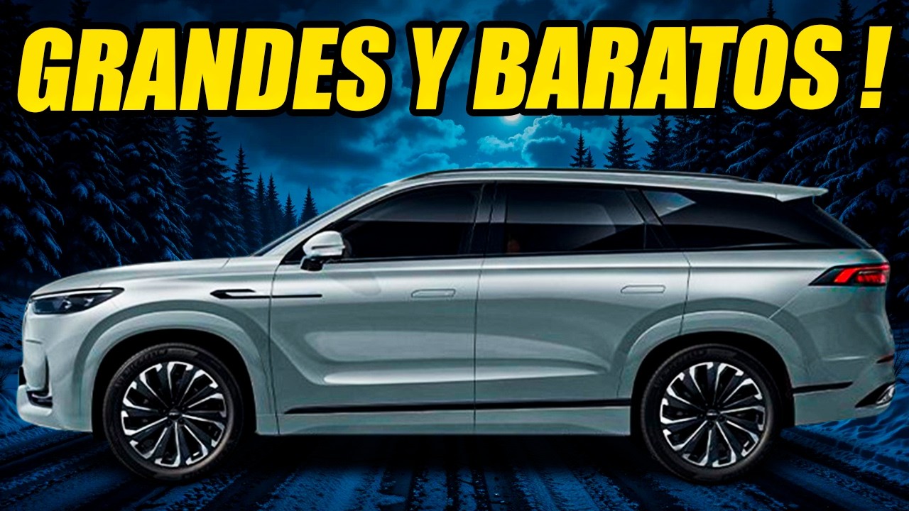 &iexcl;GRANDES Y BARATOS! ➜ 7 SUV chinos de 7 plazas que ARRASAN en 2026