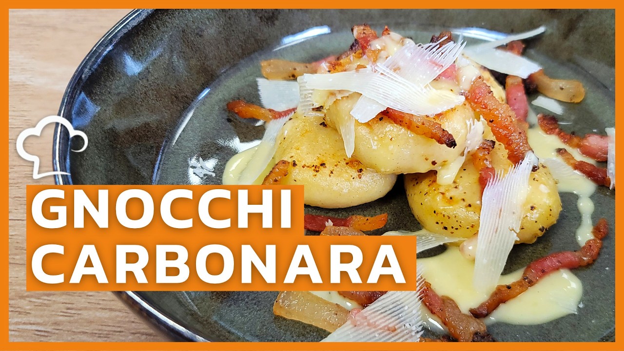 Gnocchi façon Carbonara | Recette Food’Cuisine