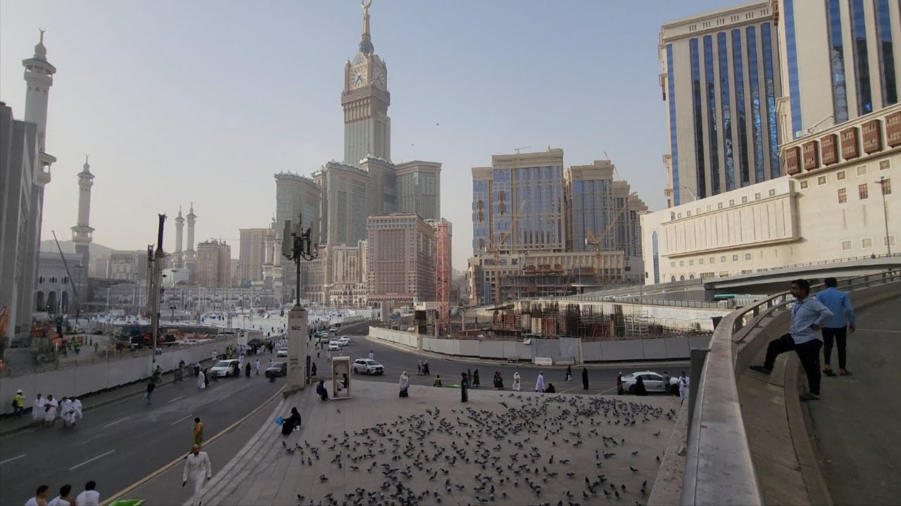 WAJAH BARU BANGUANAN PALING UJUNG MASJIDIL HARAM BERDAMPINGAN DGN HOTEL PALING UJUNG DI HARAM