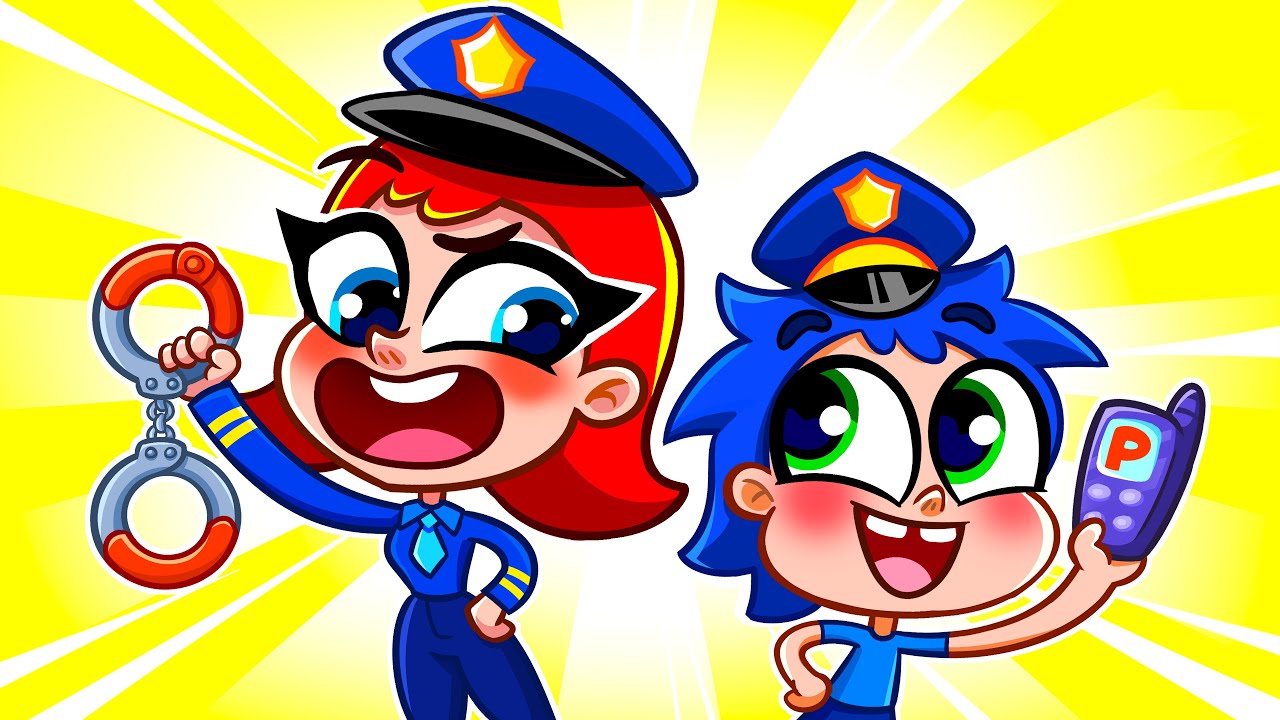 🚓 Brave Police Adventure 🛡️ Nursery Rhymes & Kids Songs 🎶TinyTracks TV