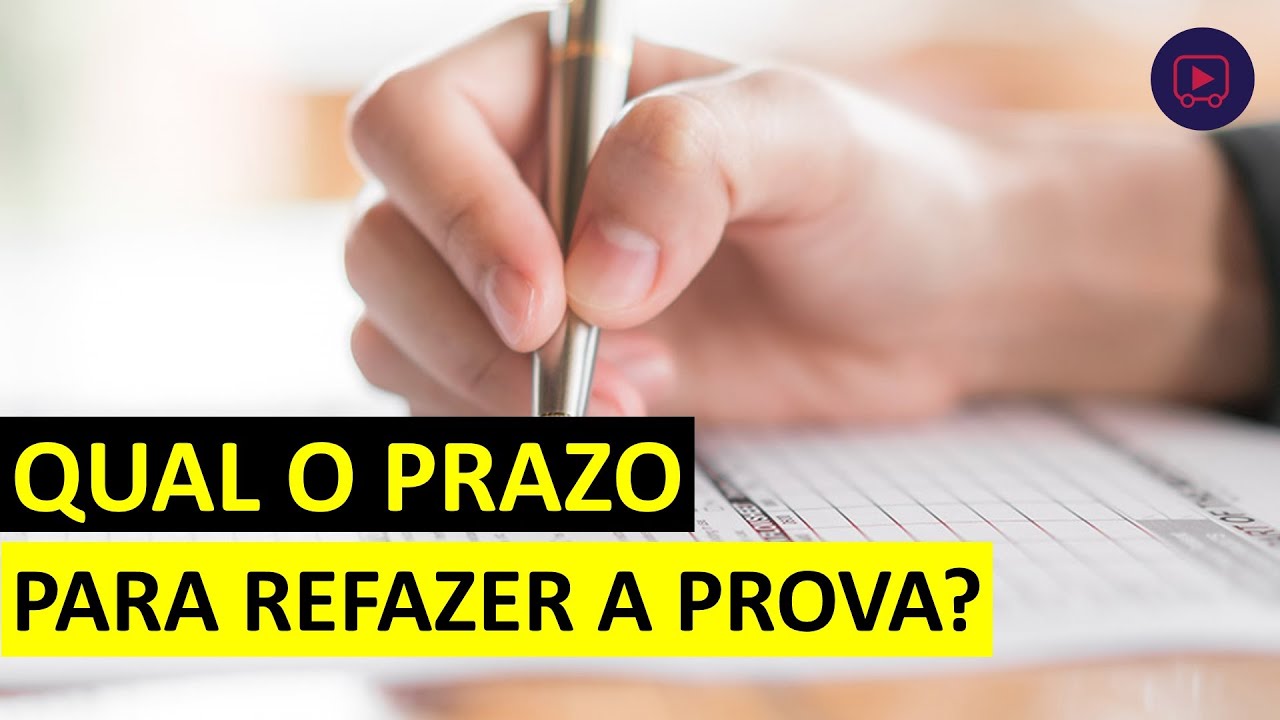 O CANDIDATO PODE REFAZER O EXAME QUE FOI REPROVADO EM QUAL TEMPO?