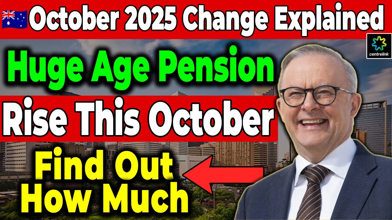 Biggest Age Pension Increase in Australia This Year! October 2025 Update Explained!