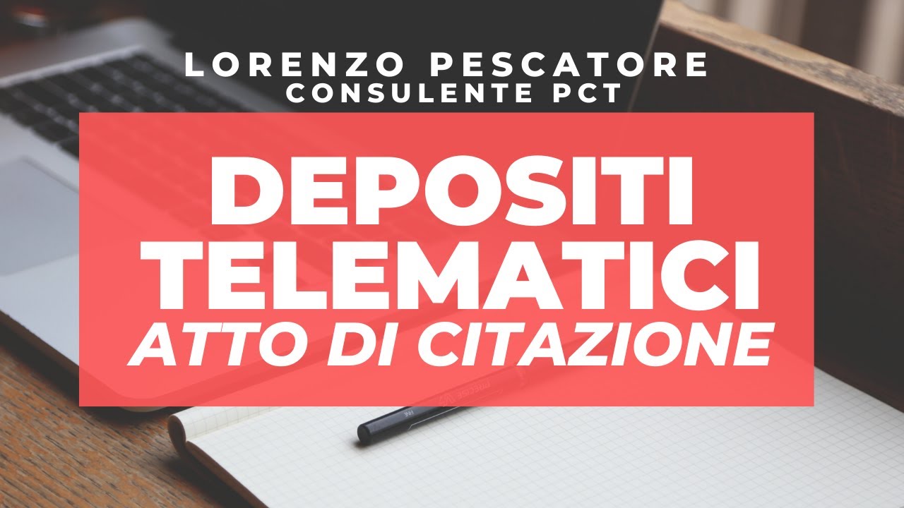 Iscrizione a ruolo telematica di un atto di citazione notificato a mezzo PEC
