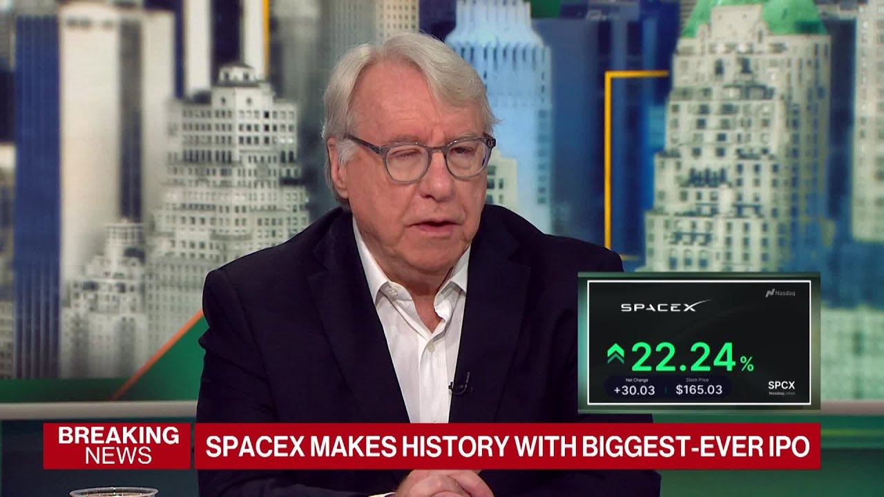 SpaceX IPO Is Troubling Sign for Markets, Chanos Says