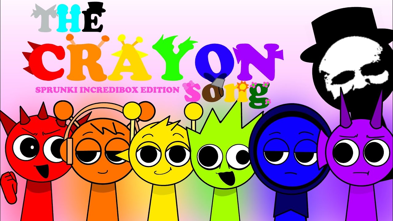 SPRUNKI INCREDIBOX - THE CRAYON SONG (ANIMACJA)🌈
