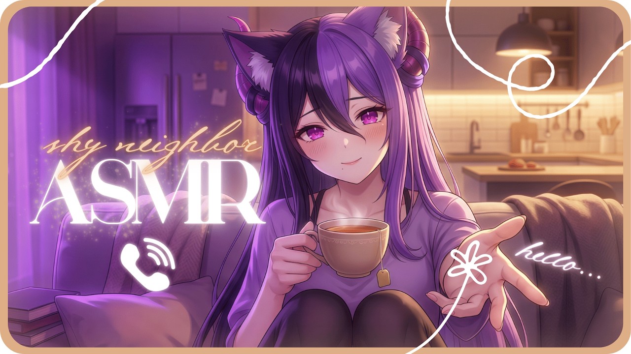 ☕ ASMR Roleplay | Соседка успокаивает тебя после ссоры