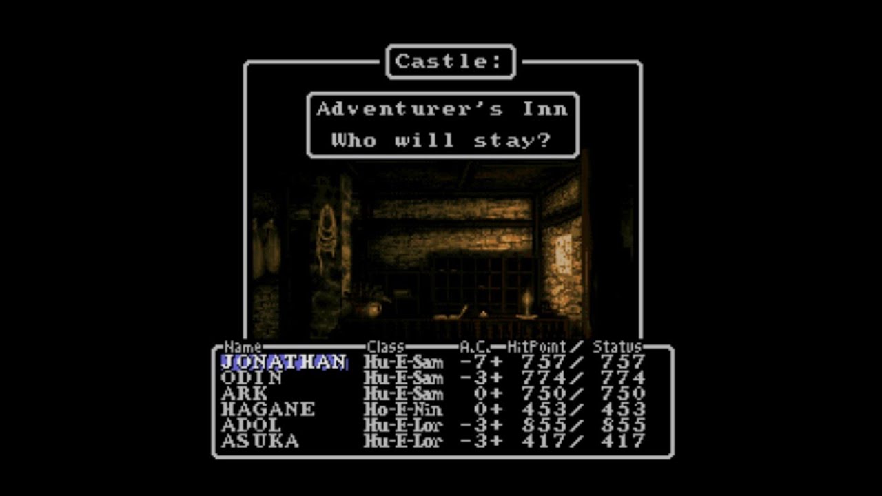 Wizardry I•II•III: Story of Llylgamyn (SNES) - Adventurer's Inn/Wizardry II (Extended) - 羽田 健太郎