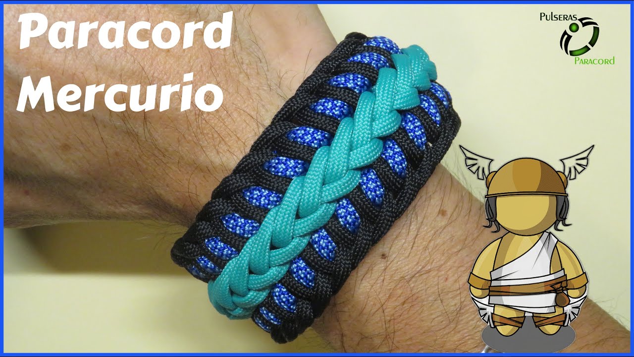 TUTORIAL - Como hacer una Pulsera Paracord MERCURIO - DIY PARACORD
