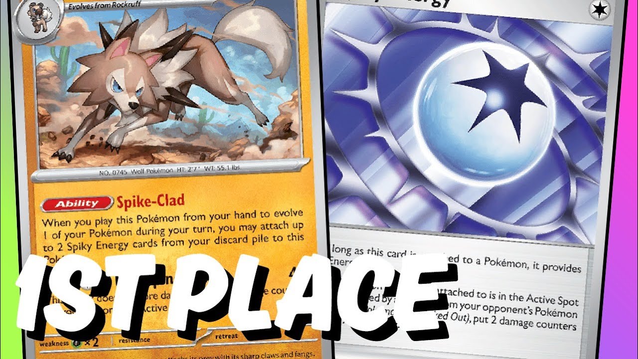 Lycanroc Got 1st Place On Locals! - Pokémon TCG Live - Lycanroc