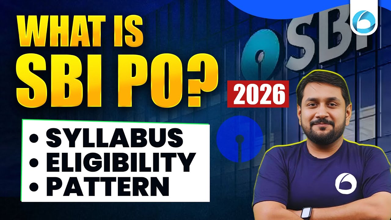 What is SBI PO 2026 | Syllabus, Eligibility & Exam Pattern | By Prabal Sir