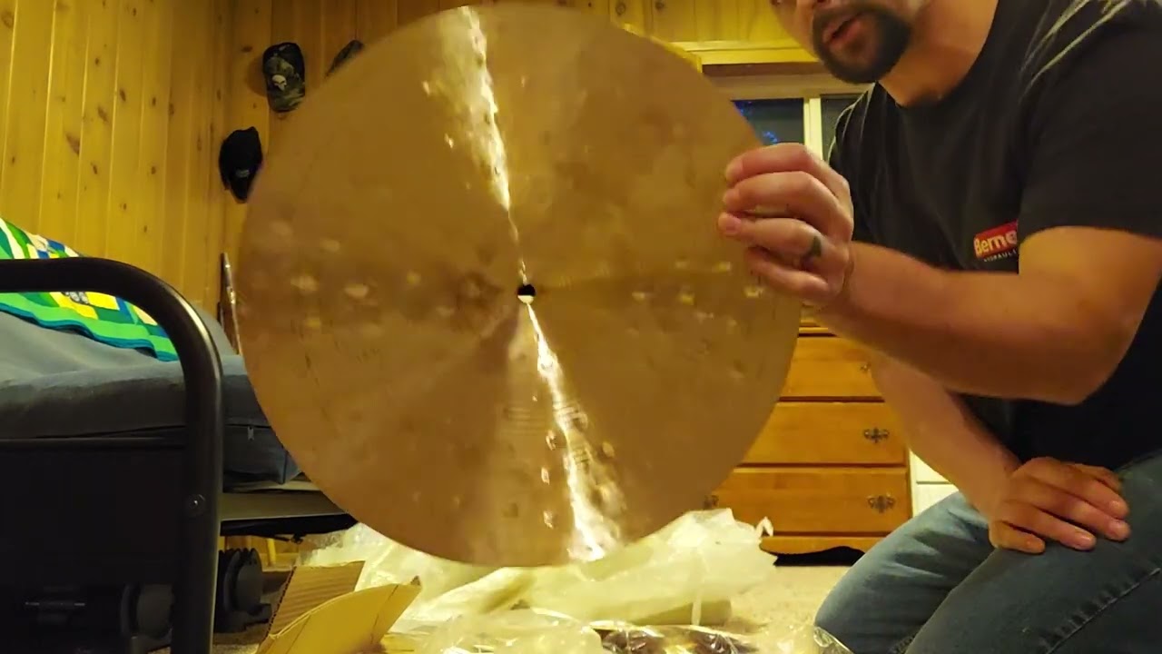 Mehteran Cymbals Rain series unboxing