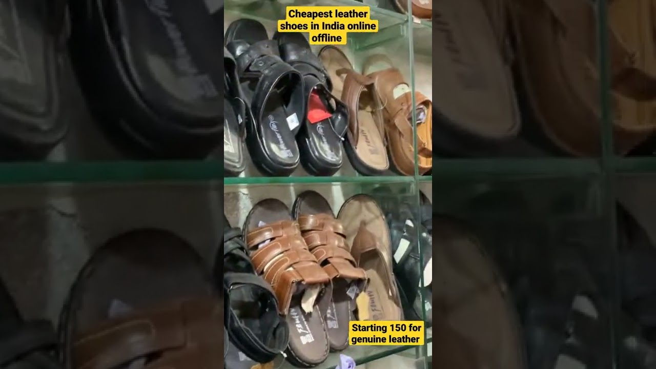 KDA MARKET KANPUR SE SASTA LEATHER KAHI NAHI #shorts #kanpur ₹150 me Genuine leather