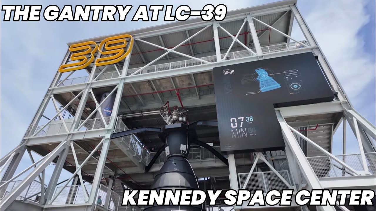 The Gantry at LC-39: New Attraction at Kennedy Space Center (4K)
