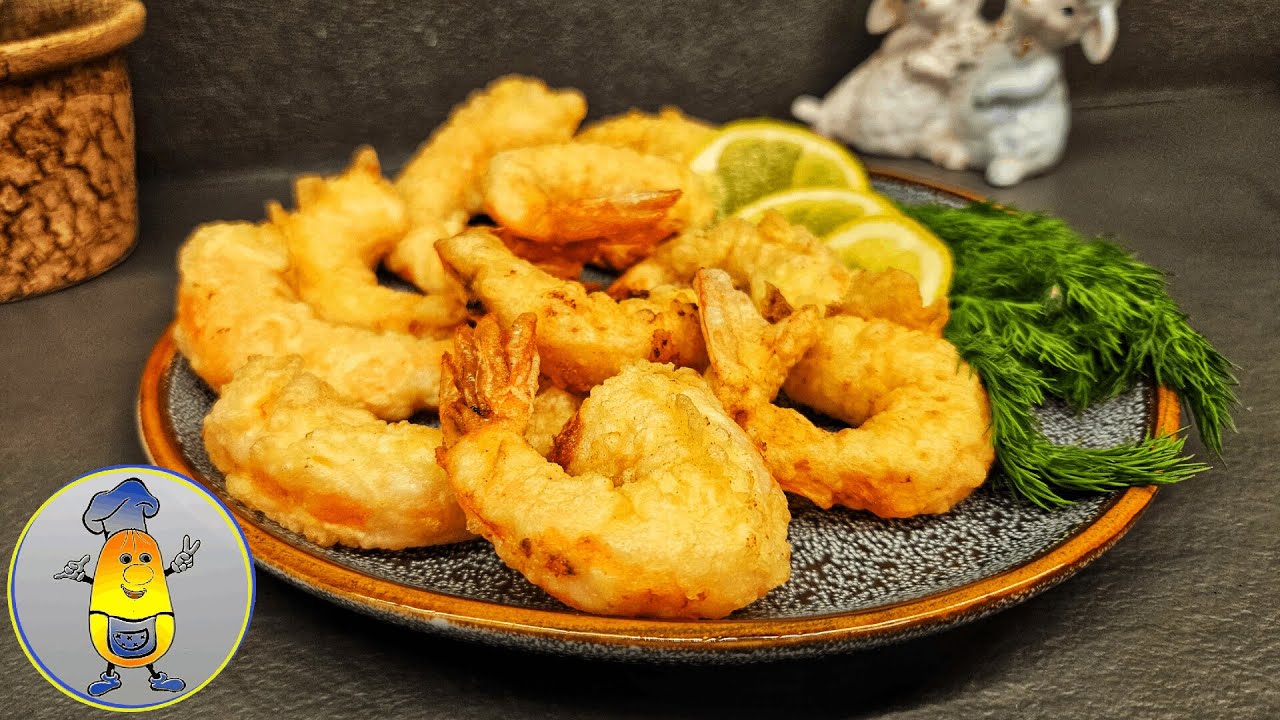 Krewetki w tempurze jak w restauracji! 🍤 Sekret idealnie chrupiącej panierki