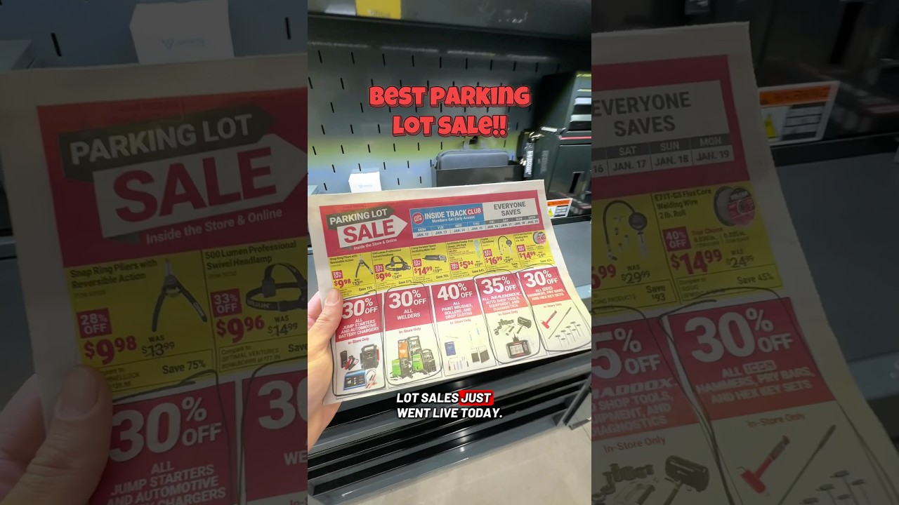 Отличная распродажа от @harborfreight 🔥 