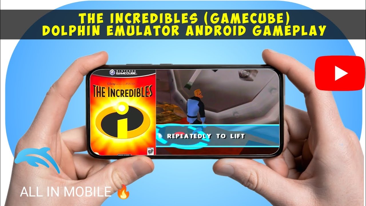[ORIGINAL/UnCut] The Incredibles in Dolphin Emulator Android 🎬 HD Quality 1080p