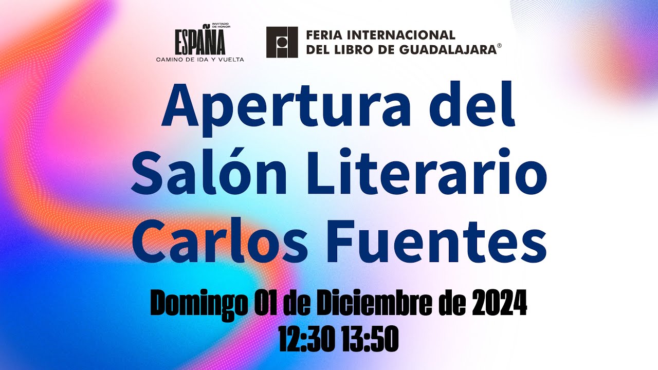 #ENVIVO Apertura del Salón Literario Carlos Fuentes