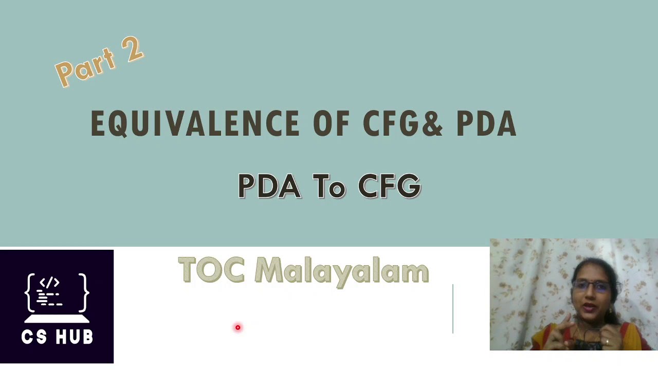 Convert PDA into CFG