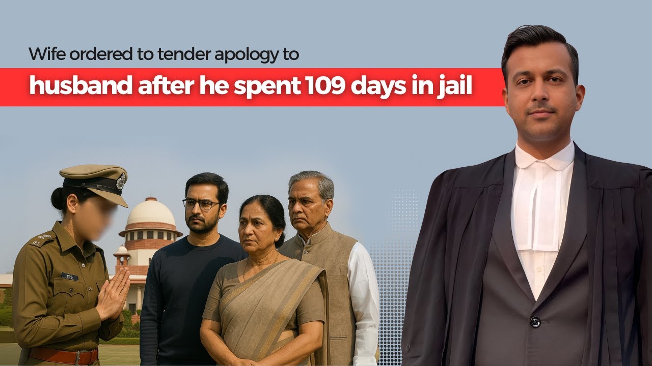 Wife ordered to tender apology to husband after he spent 109 days in jail