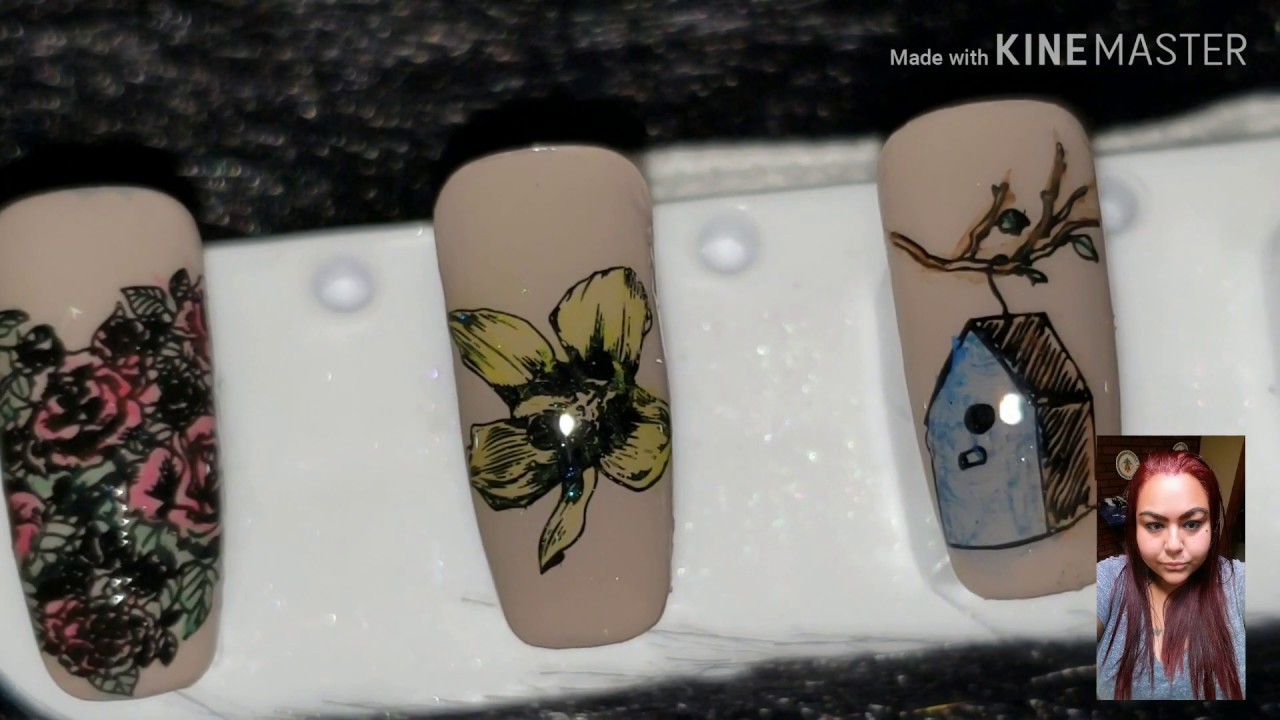 How I use watercolor paint for stamping