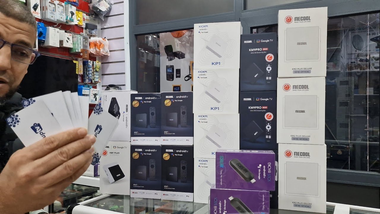 عرض محدود💣TVBOX MECOOL KM9PRO KM2 PLUS DELUXE  KM7 PLUS KM2 PLUS KM7 SE