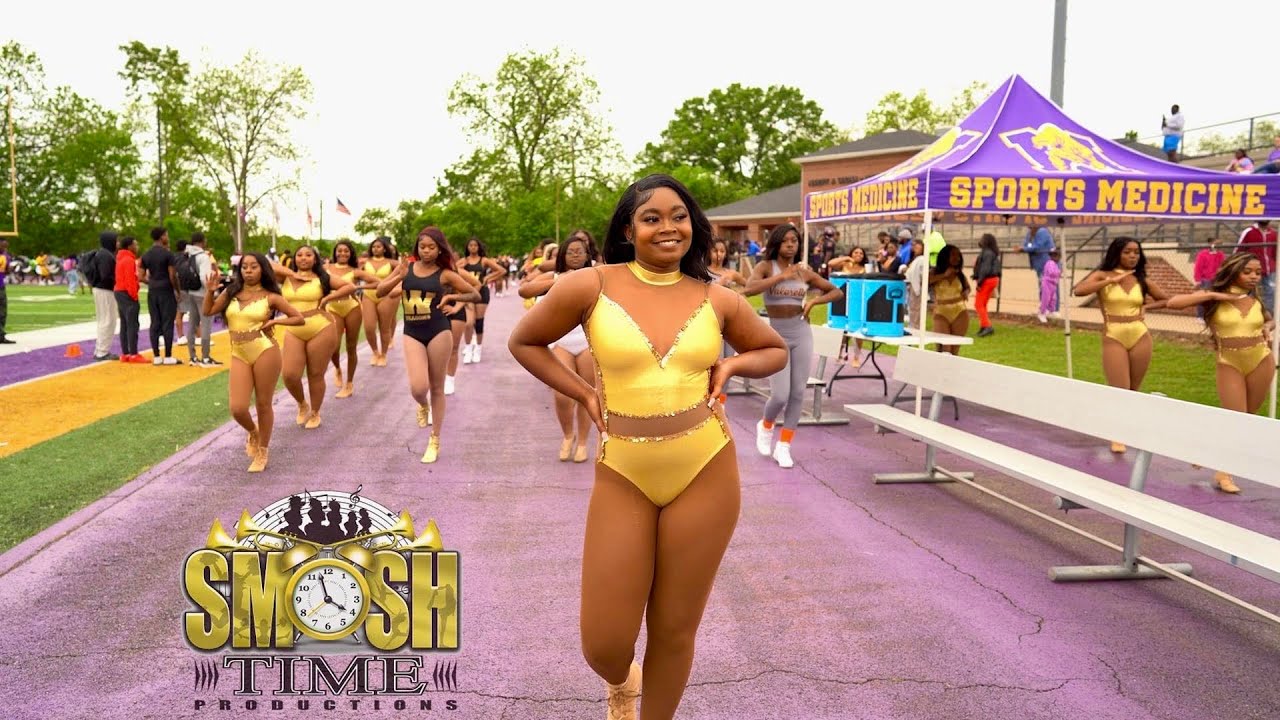 Miles College PMM + High Schoolers|  Marching Out | Miles College Band Day 2024