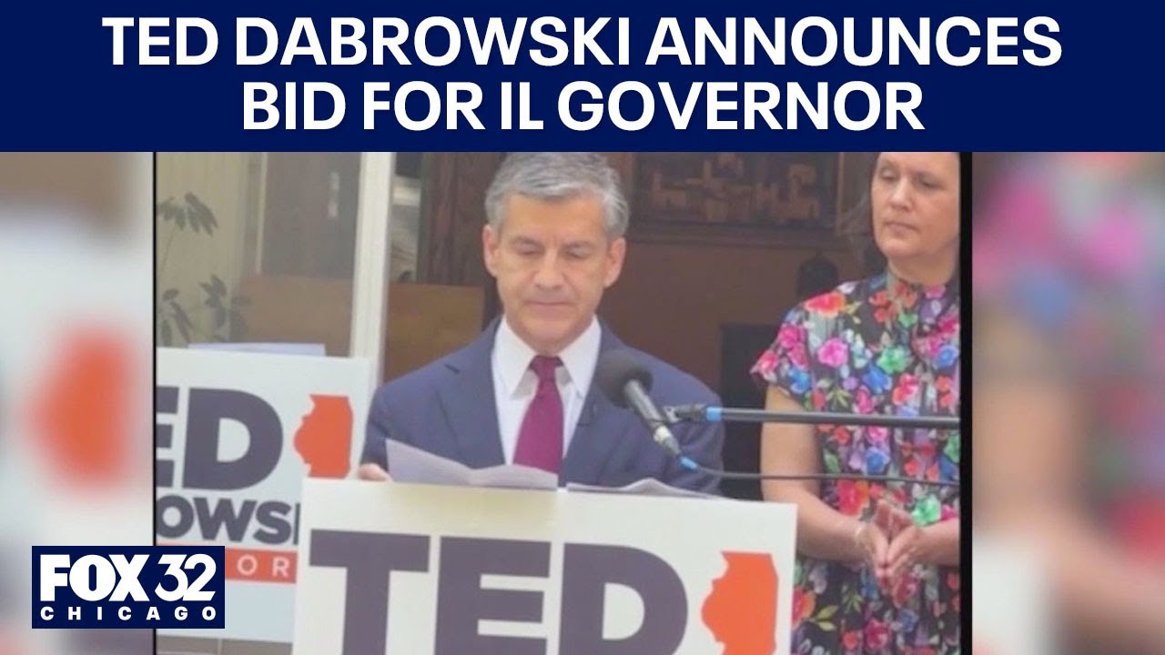 Ted Dabrowski announces bid for Illinois governor  | Quick News Update