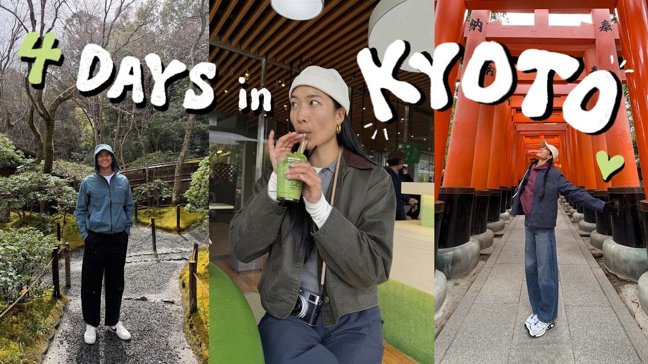 4 DAYS IN KYOTO | the best food, matcha, and must-do day trips! 🍜✨🍡🍵