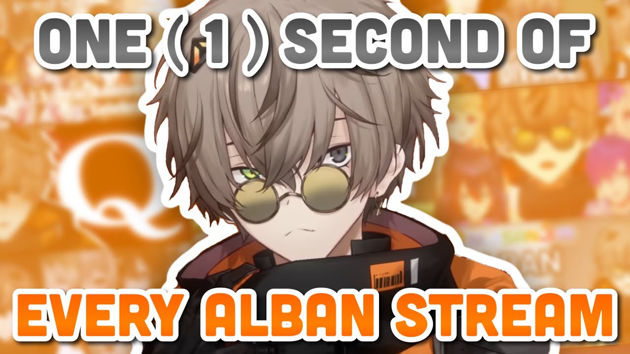 one (1) second from every Alban Knox stream 【#AlbanBirthday2023】