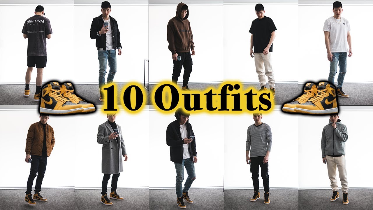 How to style - Air Jordan 1 Pollen (10 Outfit Ideas)