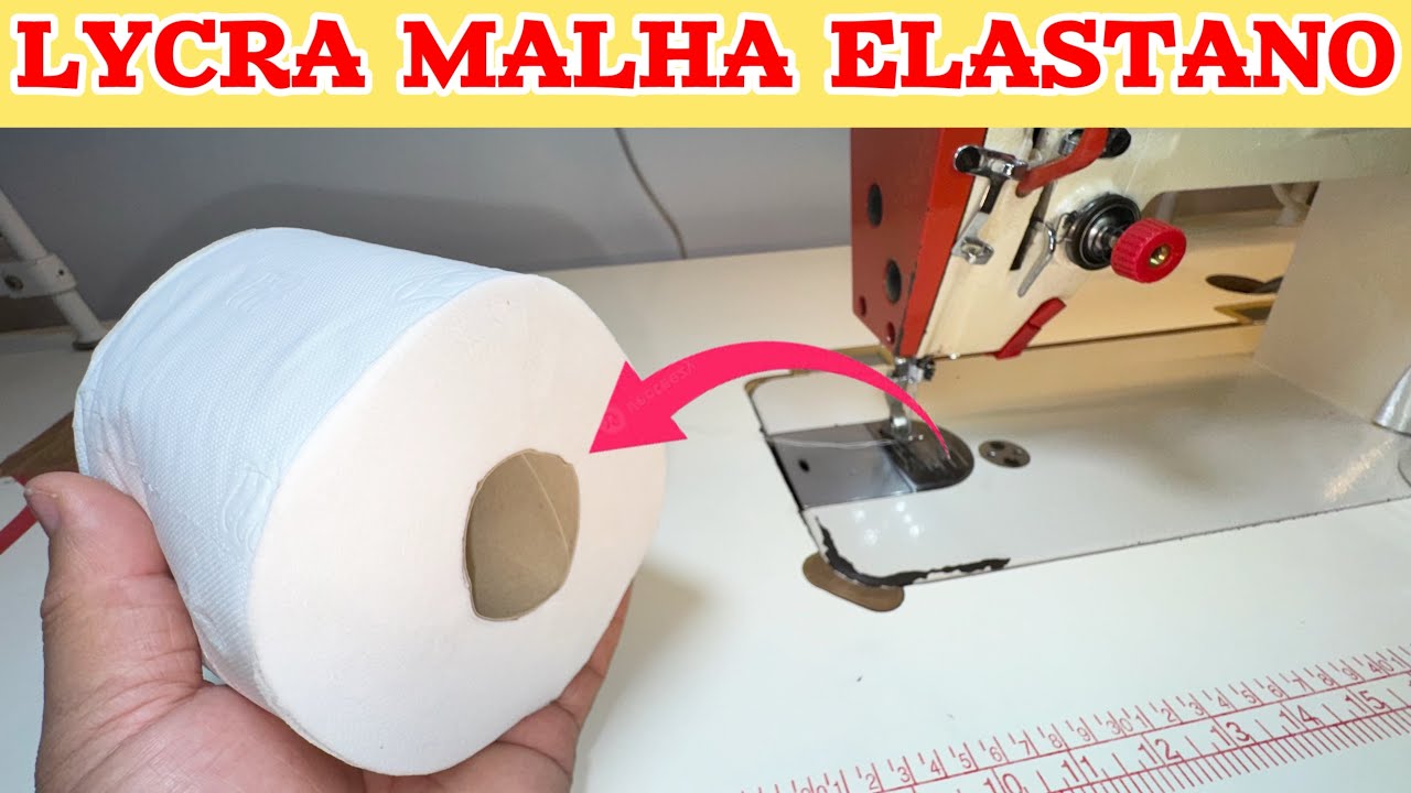 Truques para costurar malha lycra na reta doméstica e industrial