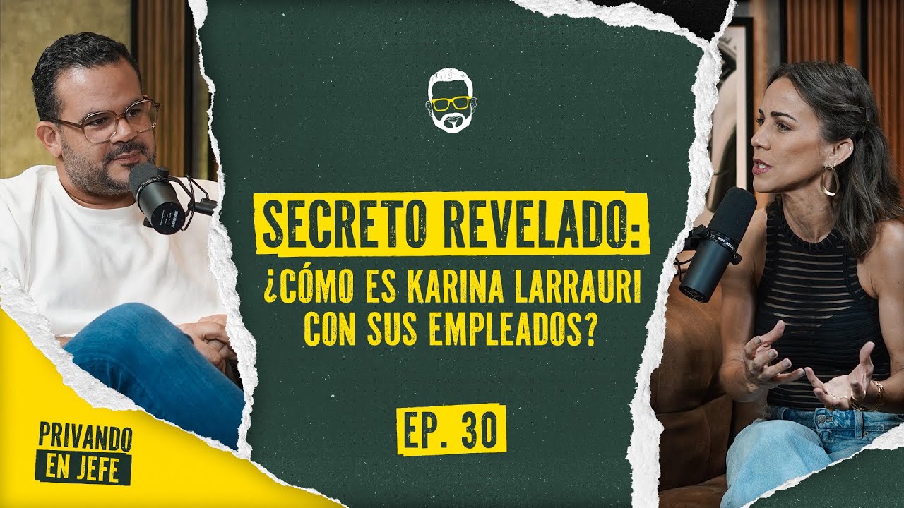SECRETO REVELADO: &iquest;C&Oacute;MO ES KARINA LARRAURI CON SUS EMPLEADOS?