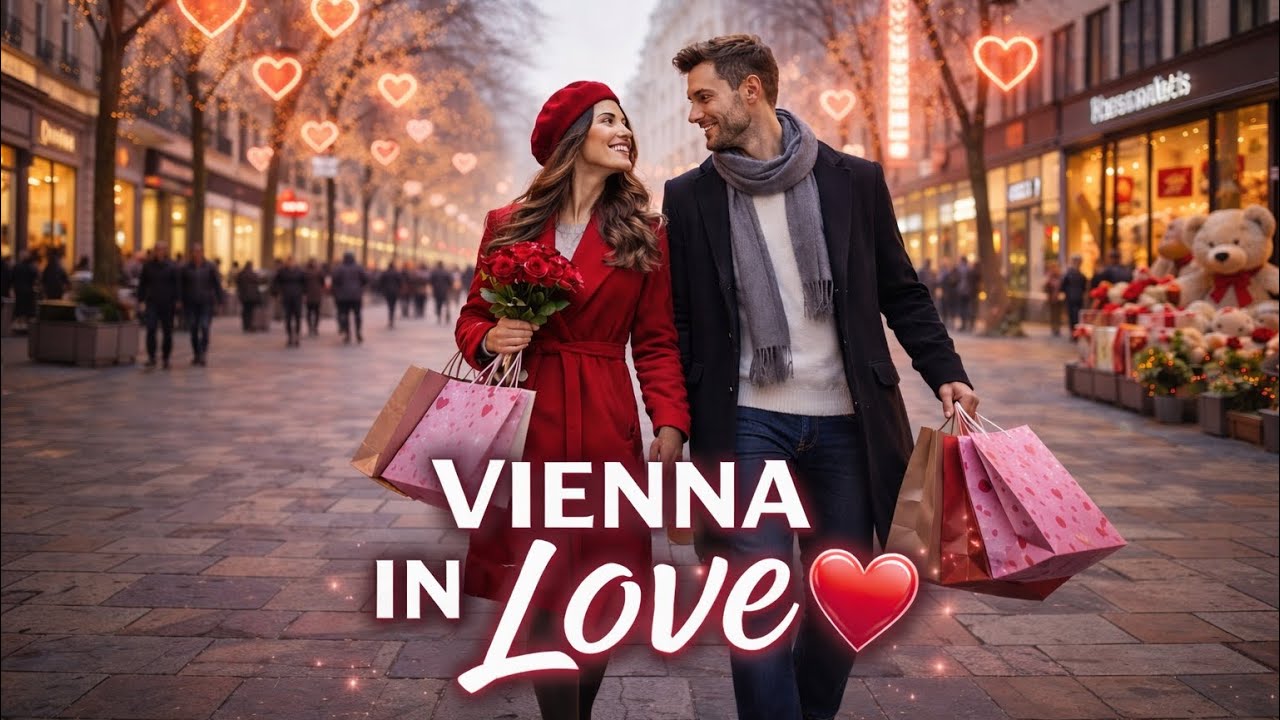 Vienna’s Most Famous Shopping Street ❤️ Valentine City Walk | Mariahilfer Straße 4K Walking Tour