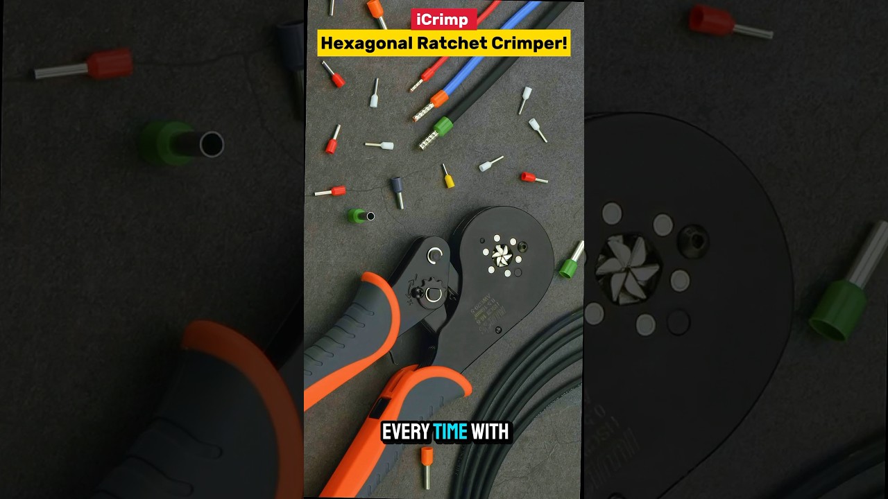 Лучший инструмент для обжима наконечников? Обзор шестигранного обжимного инструмента iCrimp с хра...