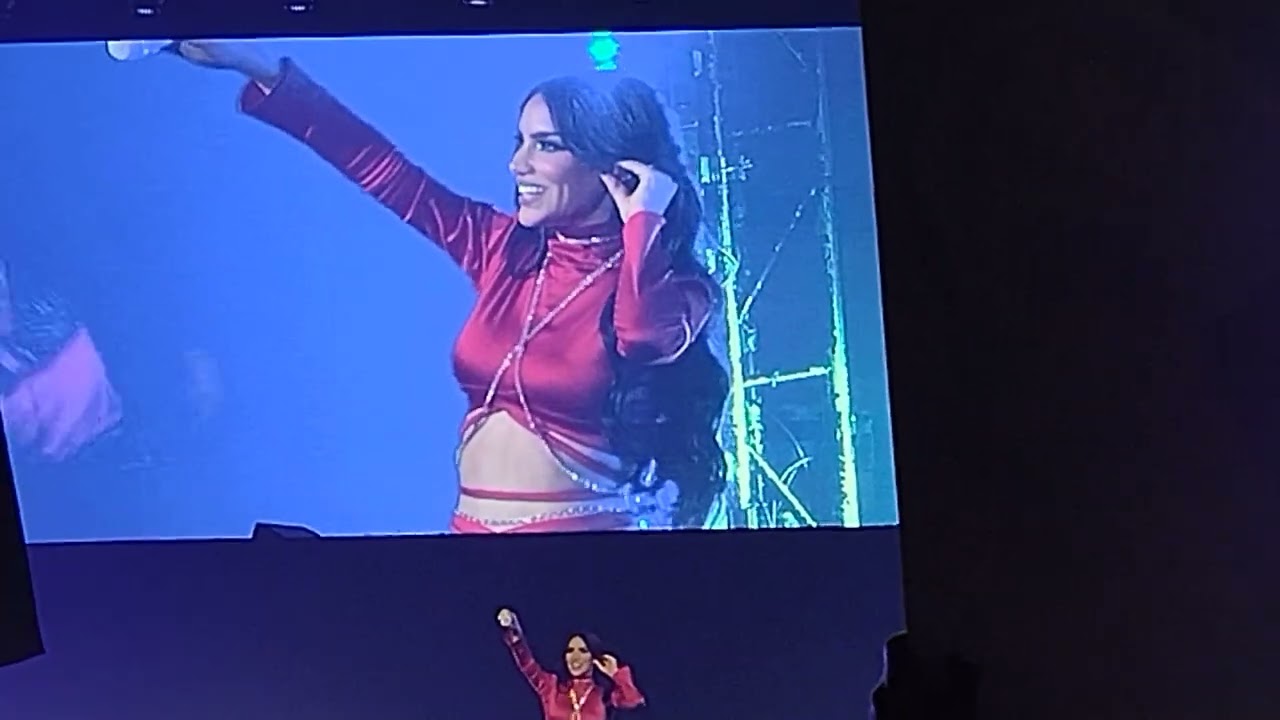 Kimberly loaiza y JD. el sueño que July cumplió con papá en el Teatro Gran Rex Domingo 21-05-2023.