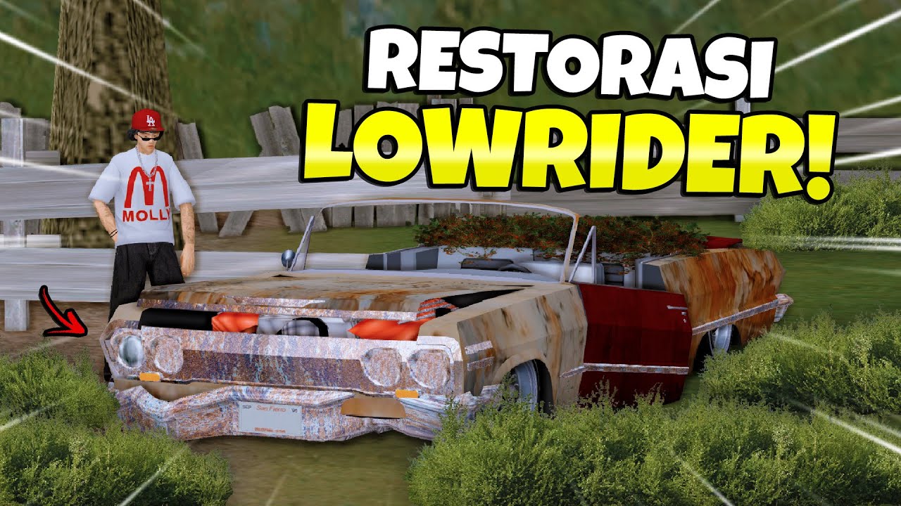 AKU RESTORASI MOBIL RONGSOK YANG DISELIMUTI RUMPUT DI JGRP !! - GTA SAMP ROLEPLAY
