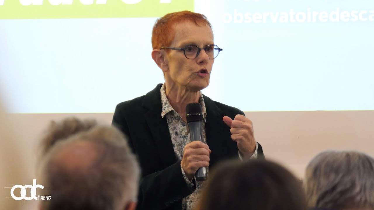 « Cadre dirigeant : Un travail comme un autre ? »  (Introduction par Nathalie Marczak)