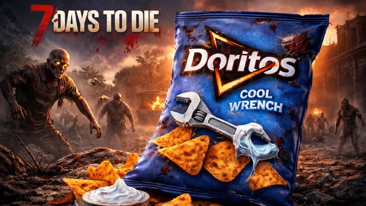 7 Days To Die PS5: 2.5 Update: Cool Wrench Doritos