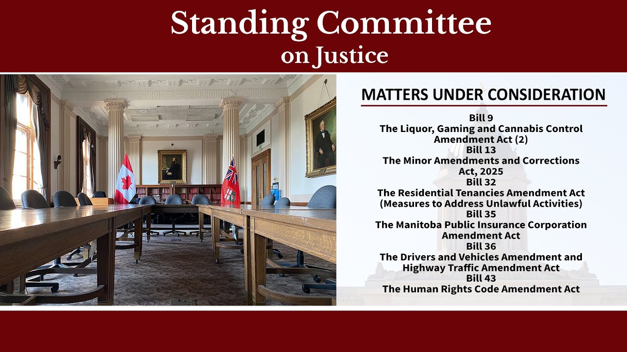 Standing Committee on Justice- 254 - April 30, 2025