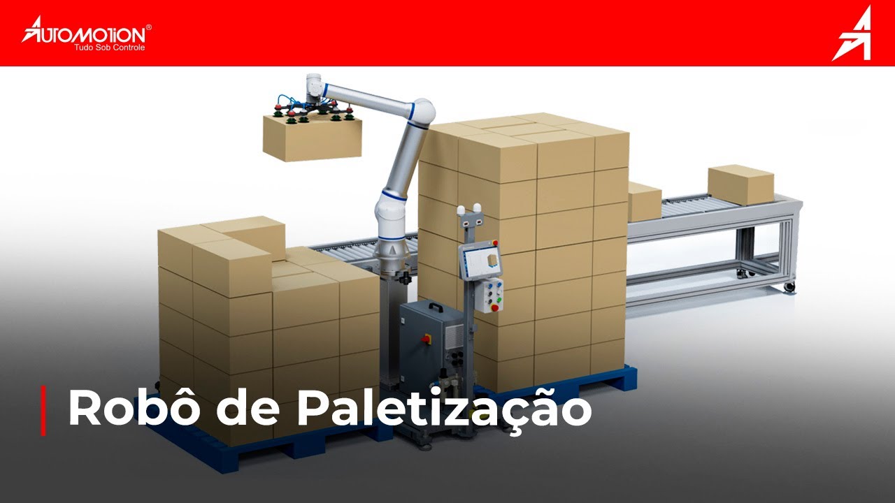 Robô colaborativo para Paletização