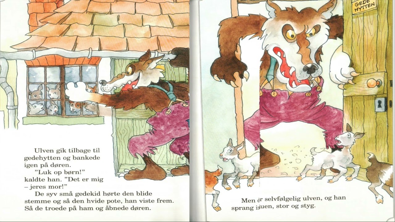 Ulven og de 7 gedekid (lydbog)