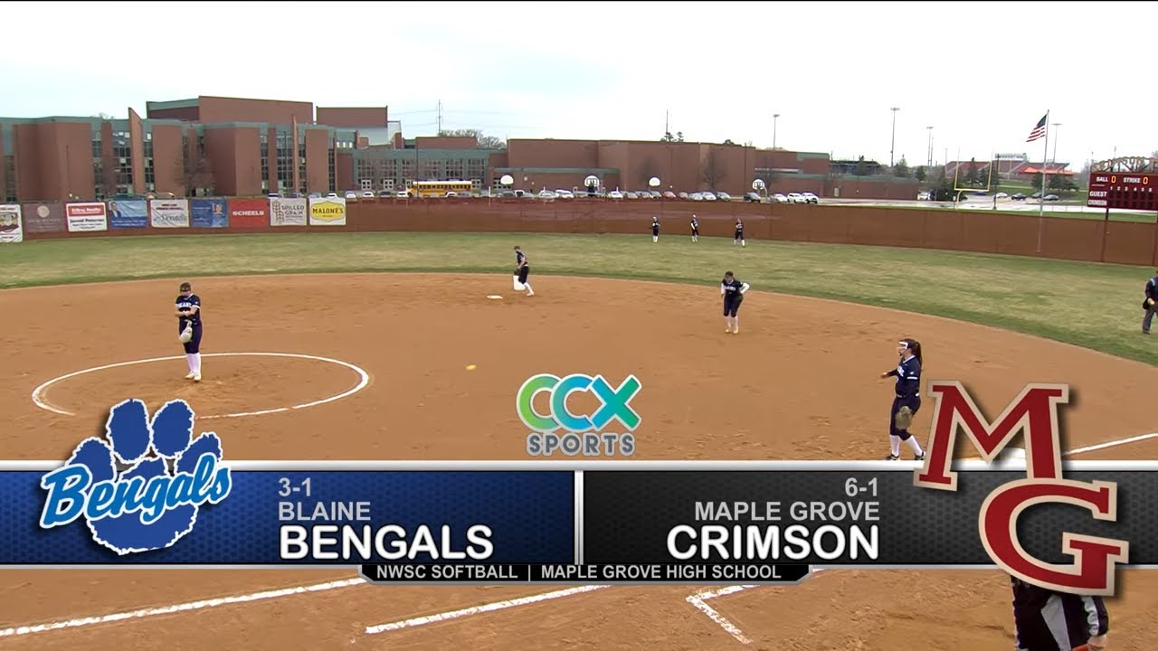 Fast Pitch Softball | Blaine vs. Maple Grove High School